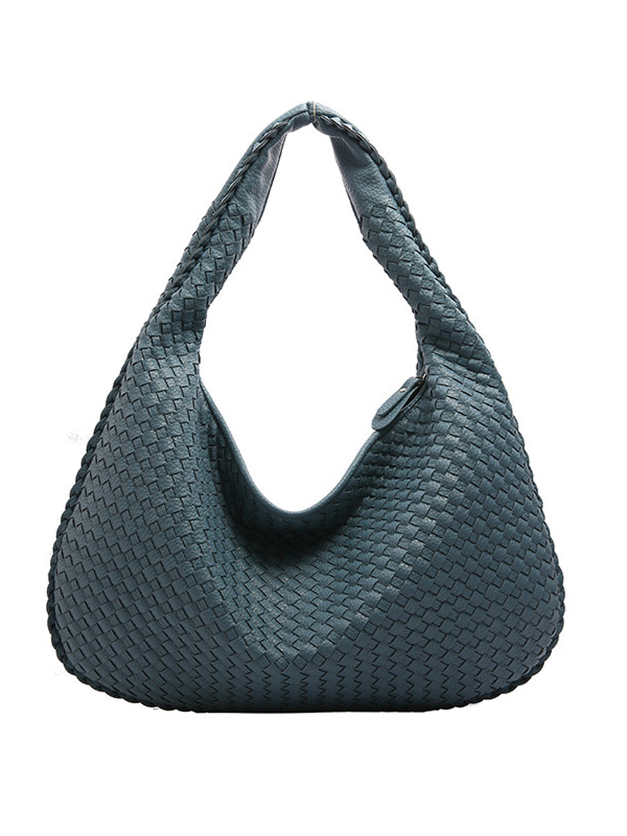 Livia | Woven Leather Handbag