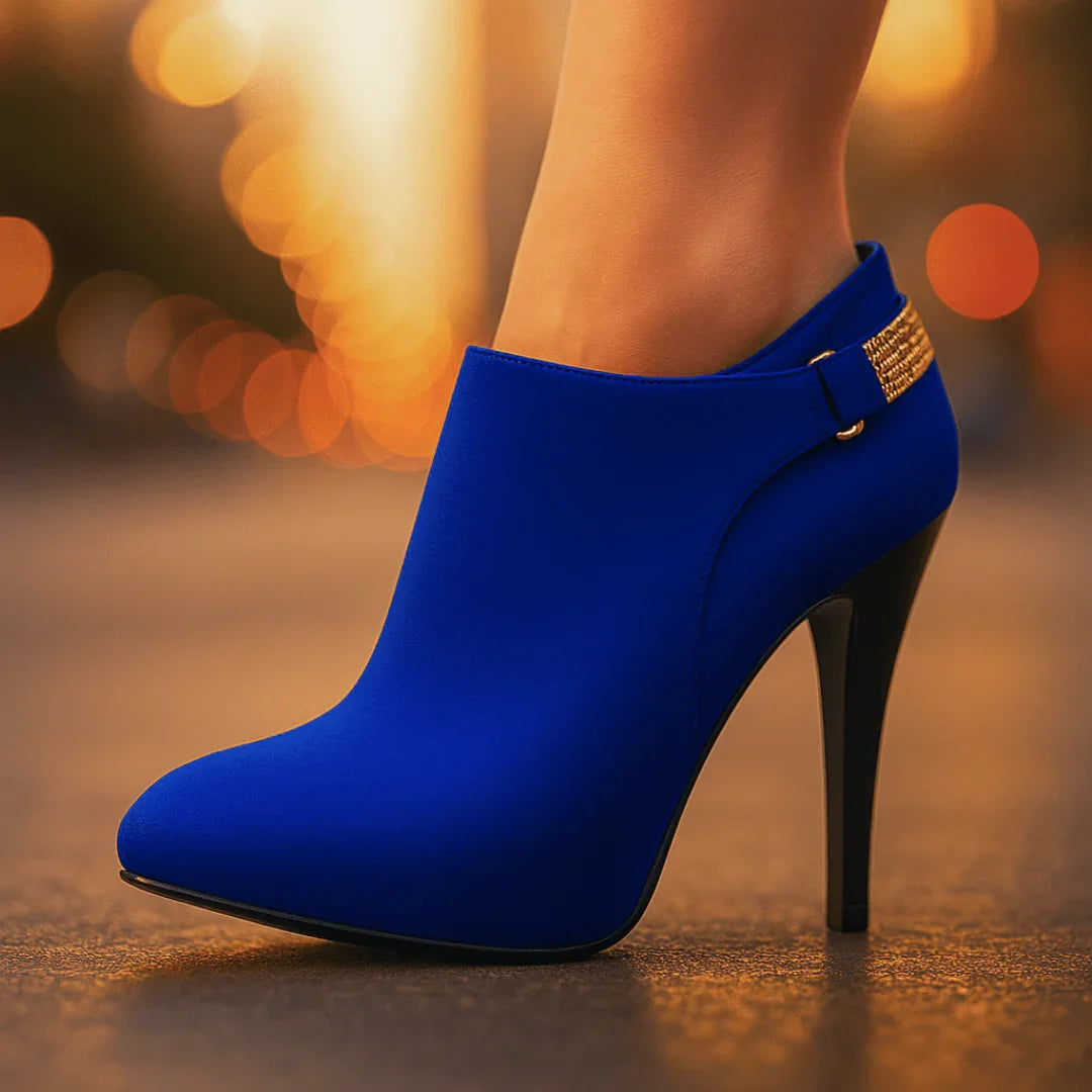 Aurora Bell | Velvet Boots