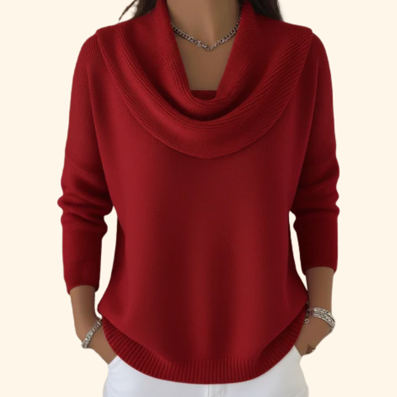 Gwen™ | Elegant Collared Sweater – product image 1