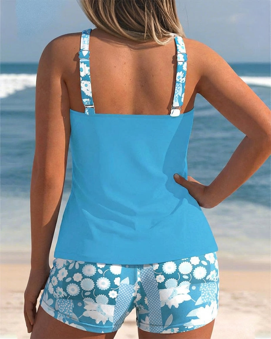 Sabrina | Two-Piece Swimsuit with Comfortable Fit and Floral Beach Style
