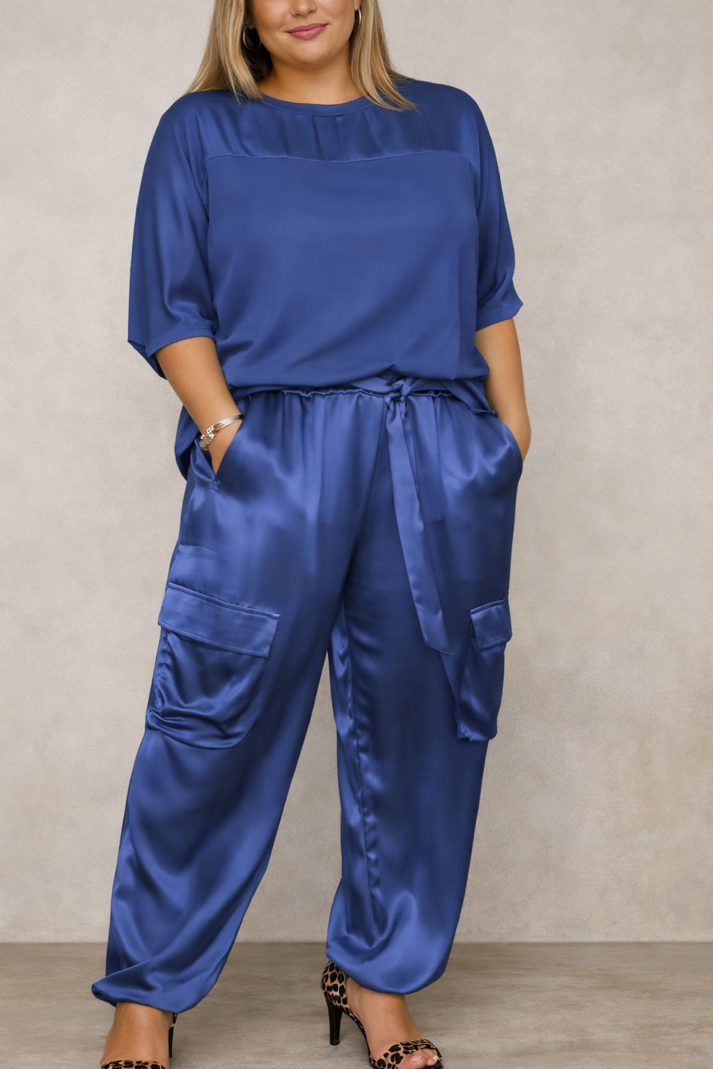 Finley - Silky Soft Cargo Lounge Set