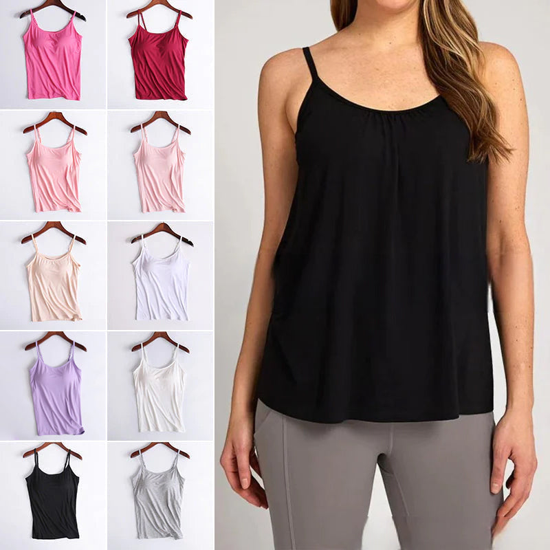 Daisy™ Built-In Bra Comfort Tank Top