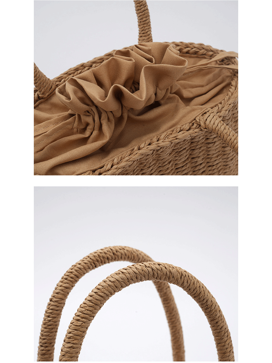 Camille | Casual Woven Handbag