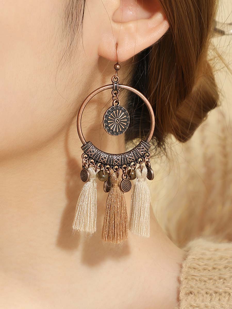 Noelle | Bohemian Tassel Jewellery Set