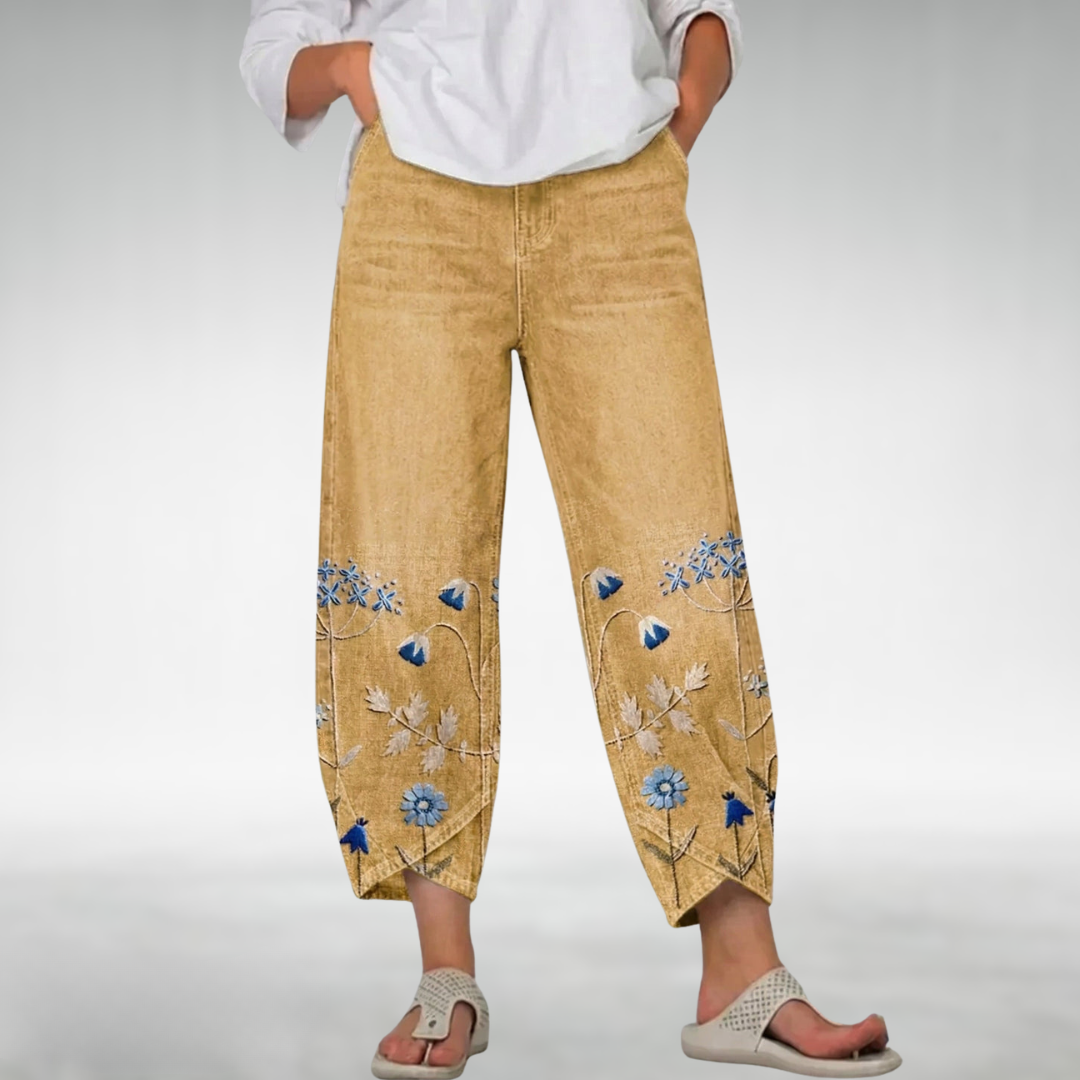 Everlee™ | Floral Pattern Comfort Pants – product image 3
