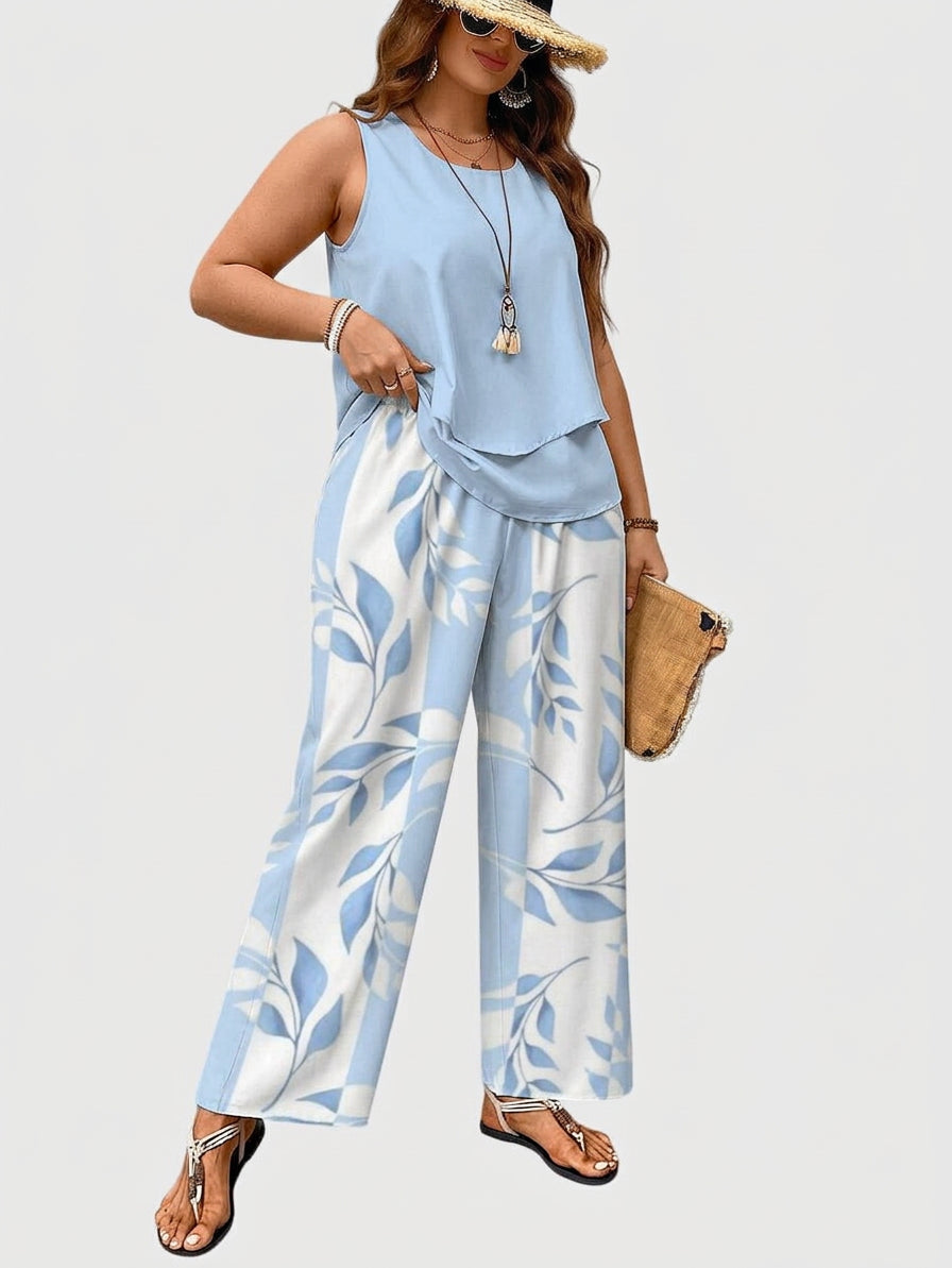 Brenda | Elegant 2-Piece Summer Set