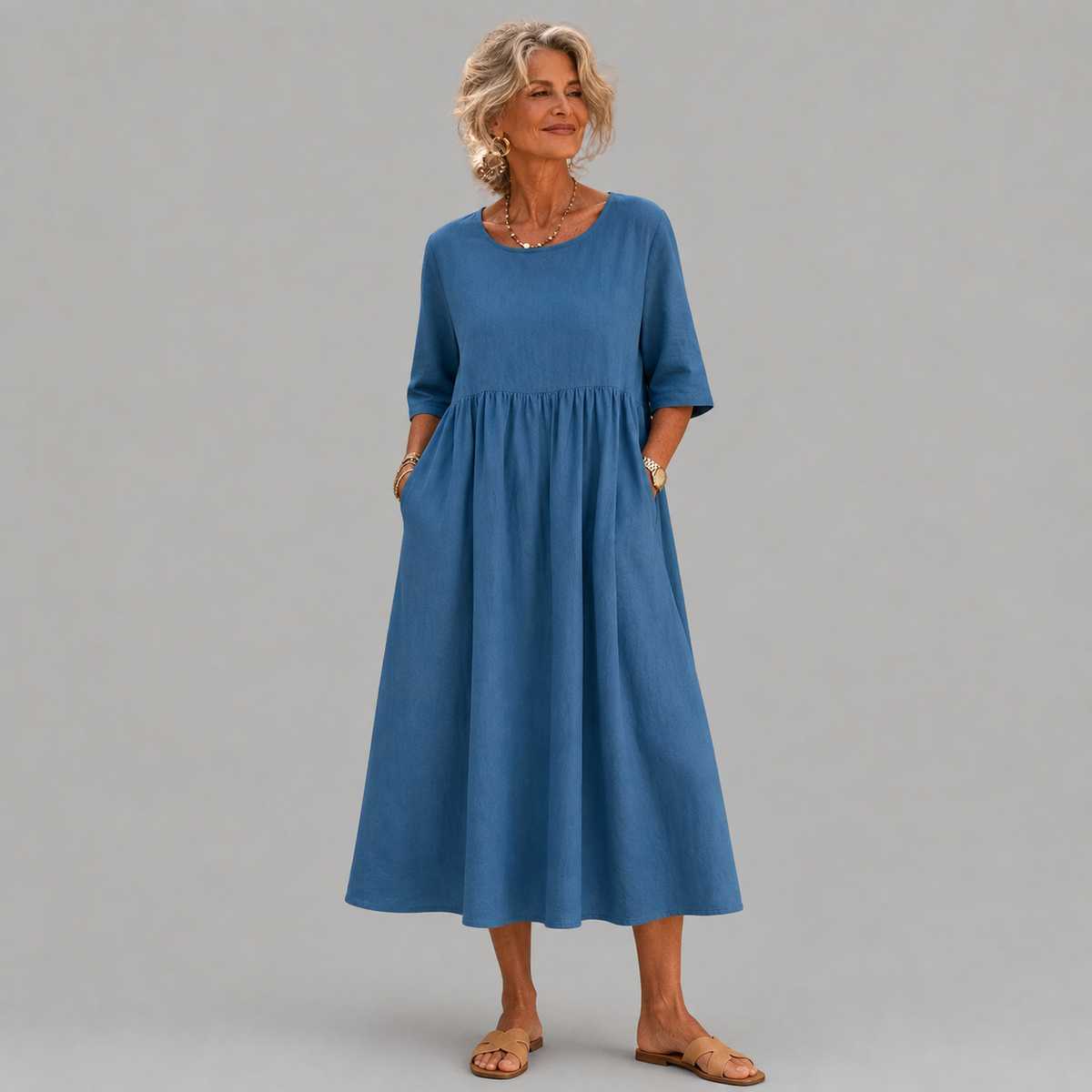 Mariella Flattering Everyday Dress