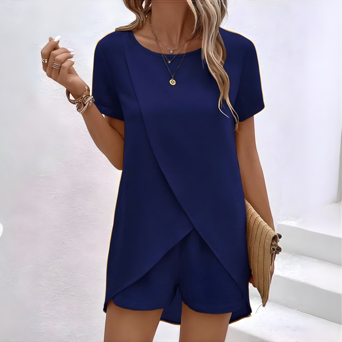 Rebecca™ | Elegant Summer Co-ord Lounge Set – product image 4