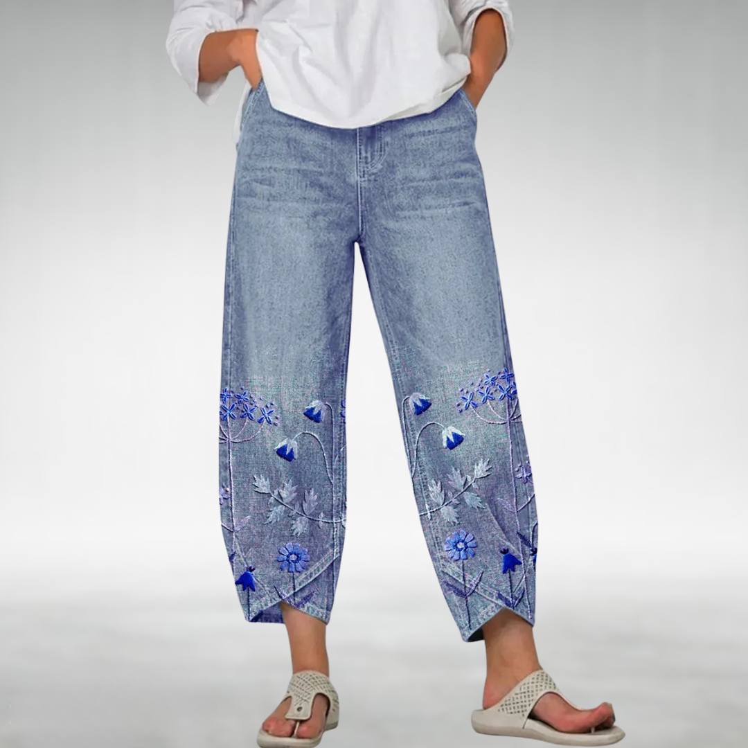 Everlee™ | Floral Pattern Comfort Pants – product image 4