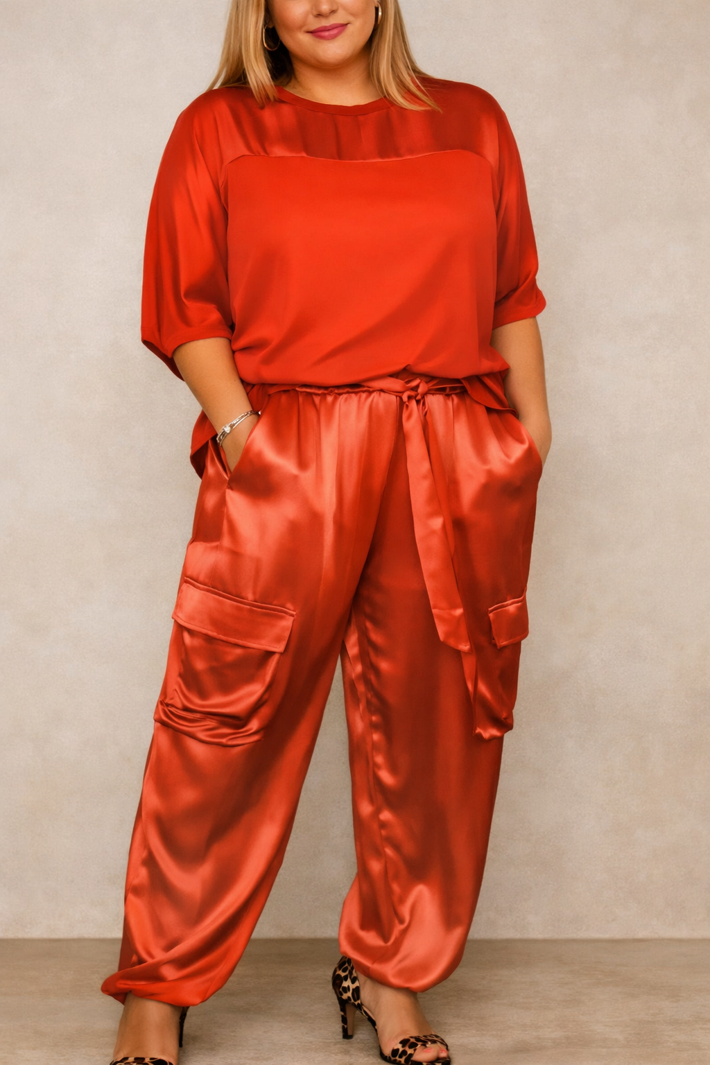 Finley - Silky Soft Cargo Lounge Set