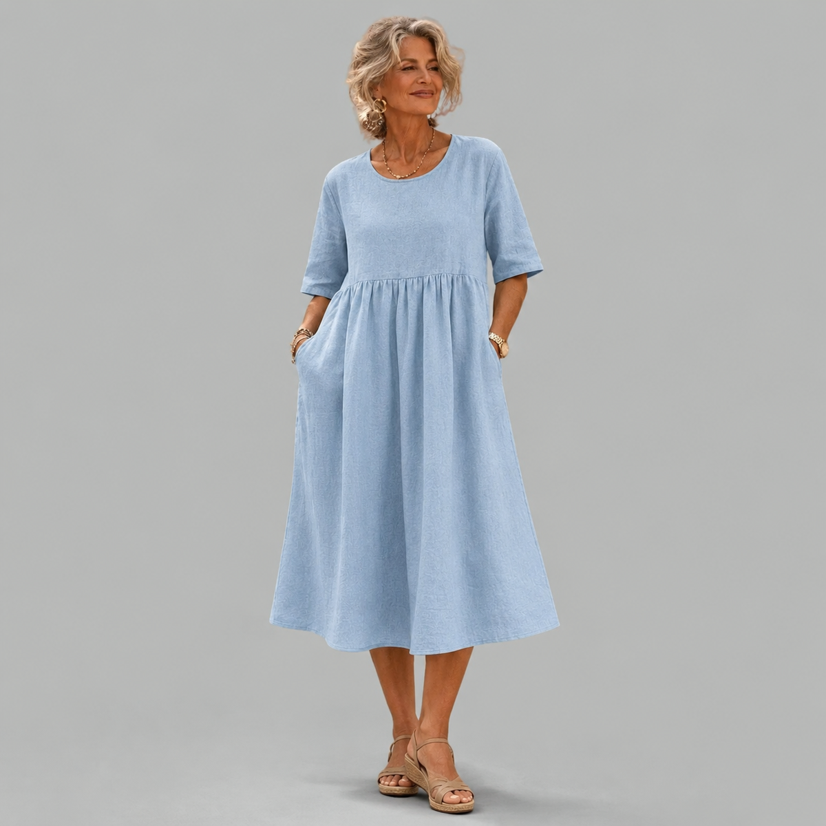 Mariella Flattering Everyday Dress