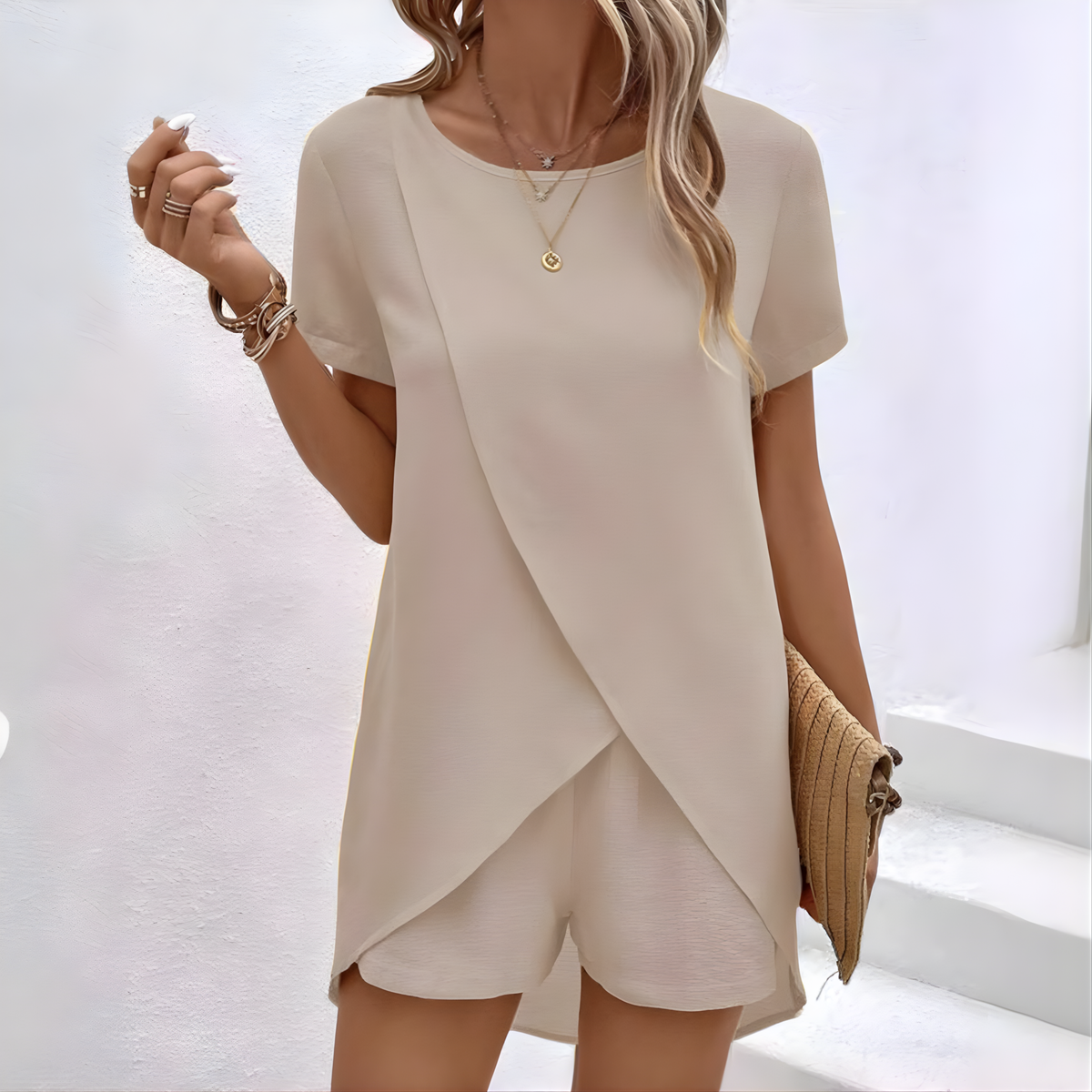 Rebecca™ | Elegant Summer Co-ord Lounge Set – product image 5