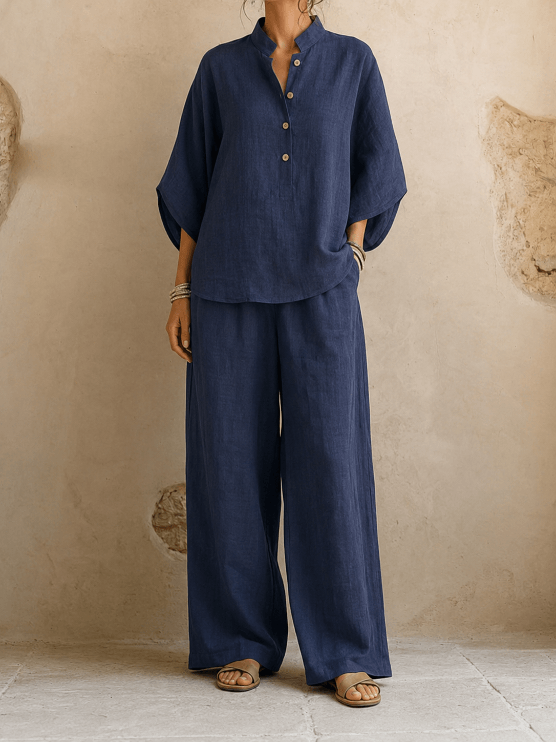 Maribel™ | Batwing Two-Piece Trouser Set – product image 2