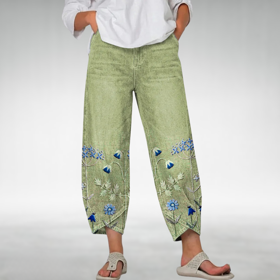 Everlee™ | Floral Pattern Comfort Pants – product image 5