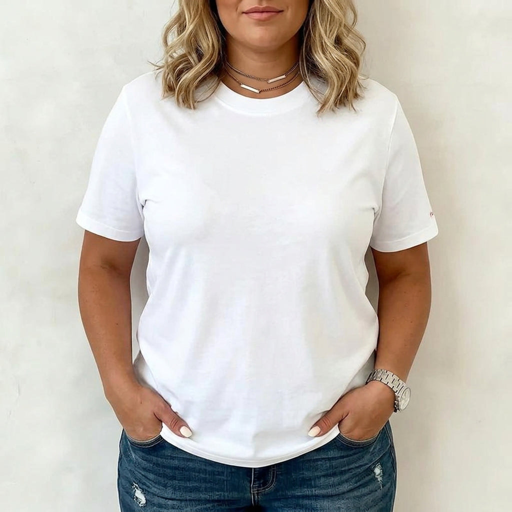 Mila™ | Casual Solid Color T-Shirt