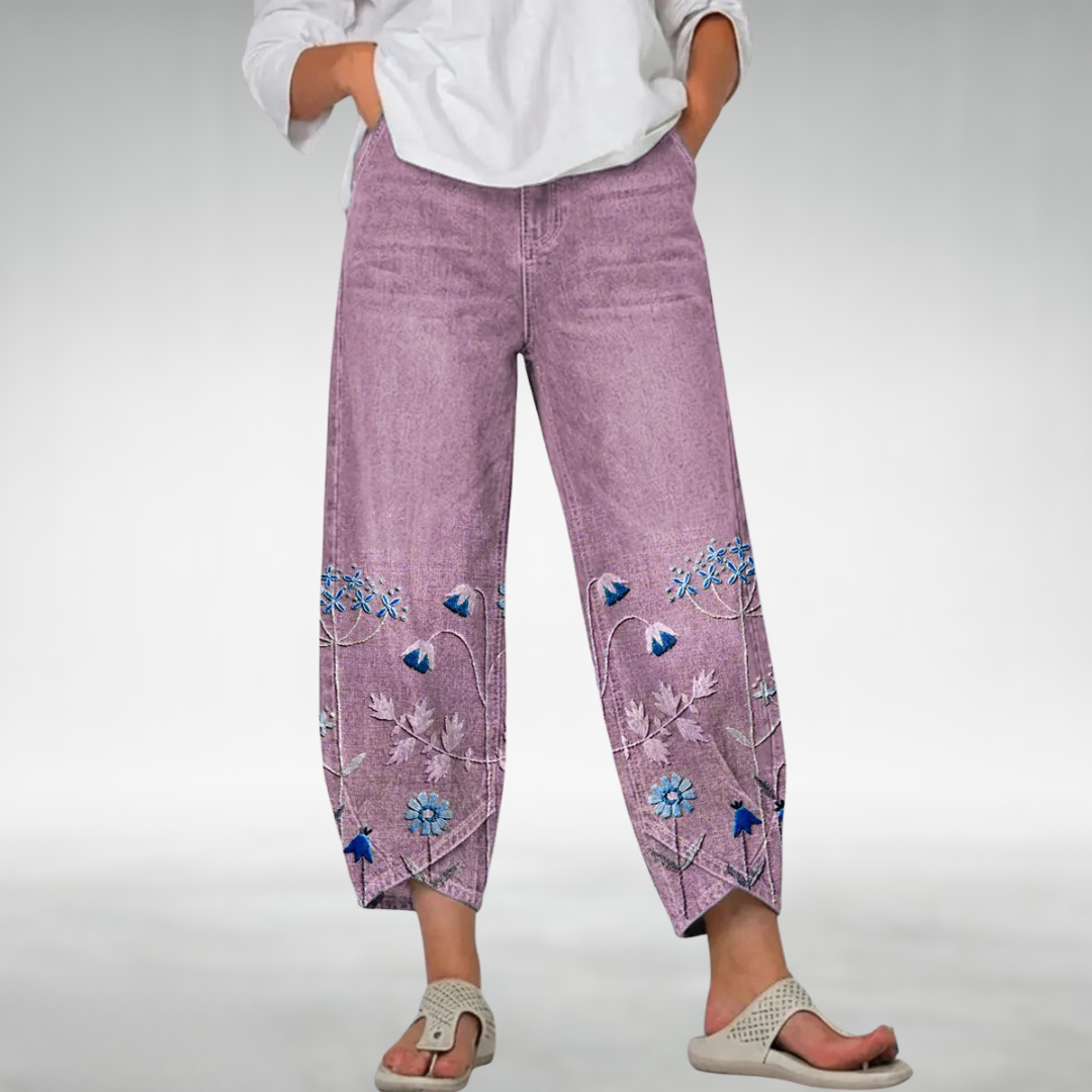 Everlee™ | Floral Pattern Comfort Pants – product image 6