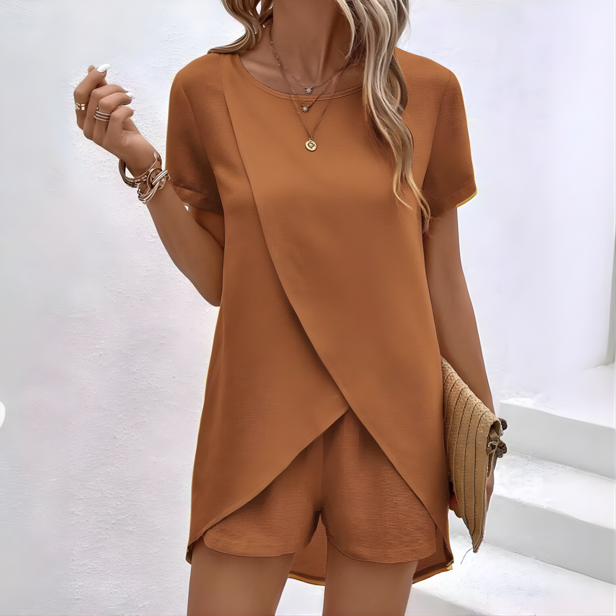 Rebecca™ | Elegant Summer Co-ord Lounge Set – product image 6