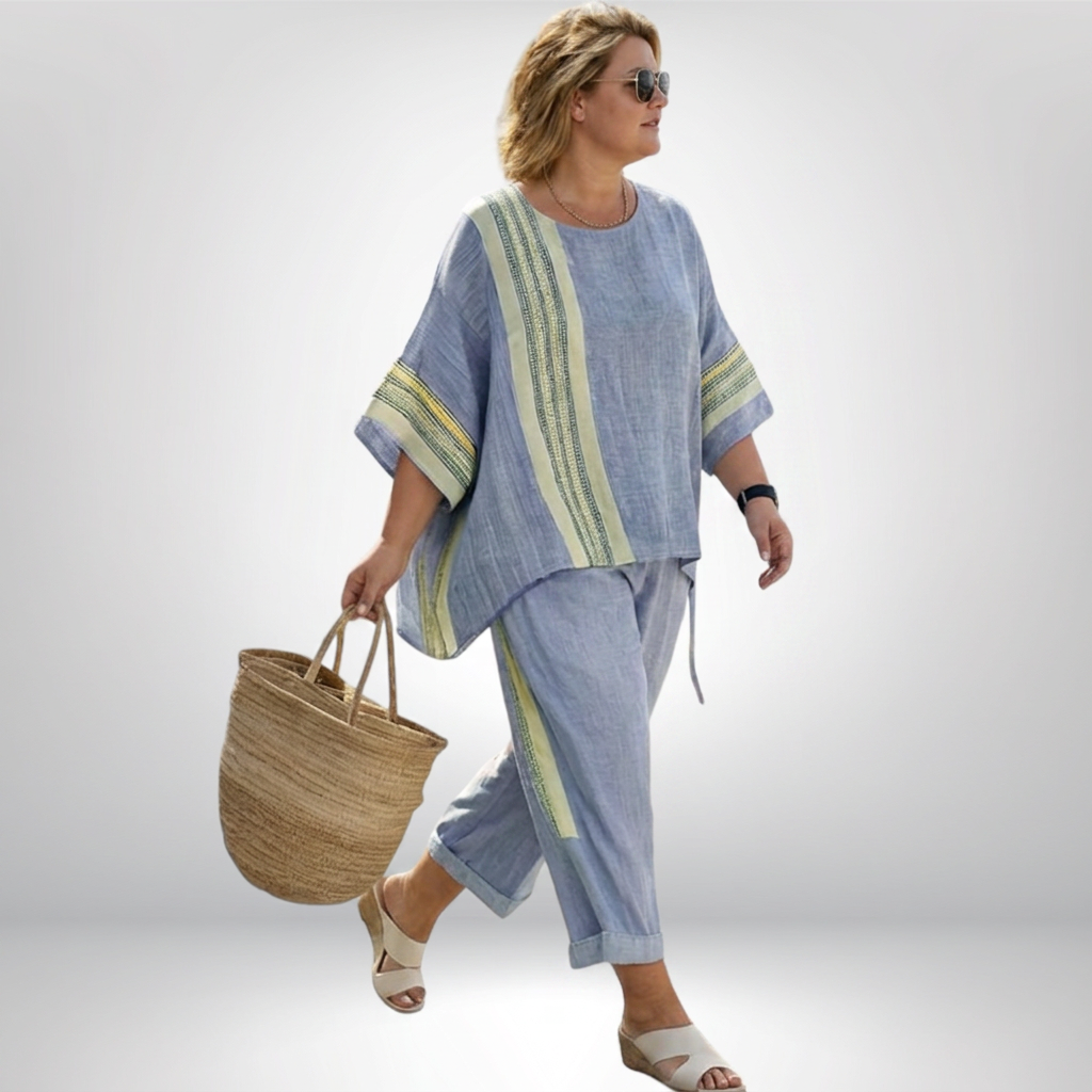 Daisy | Boho Striped Set