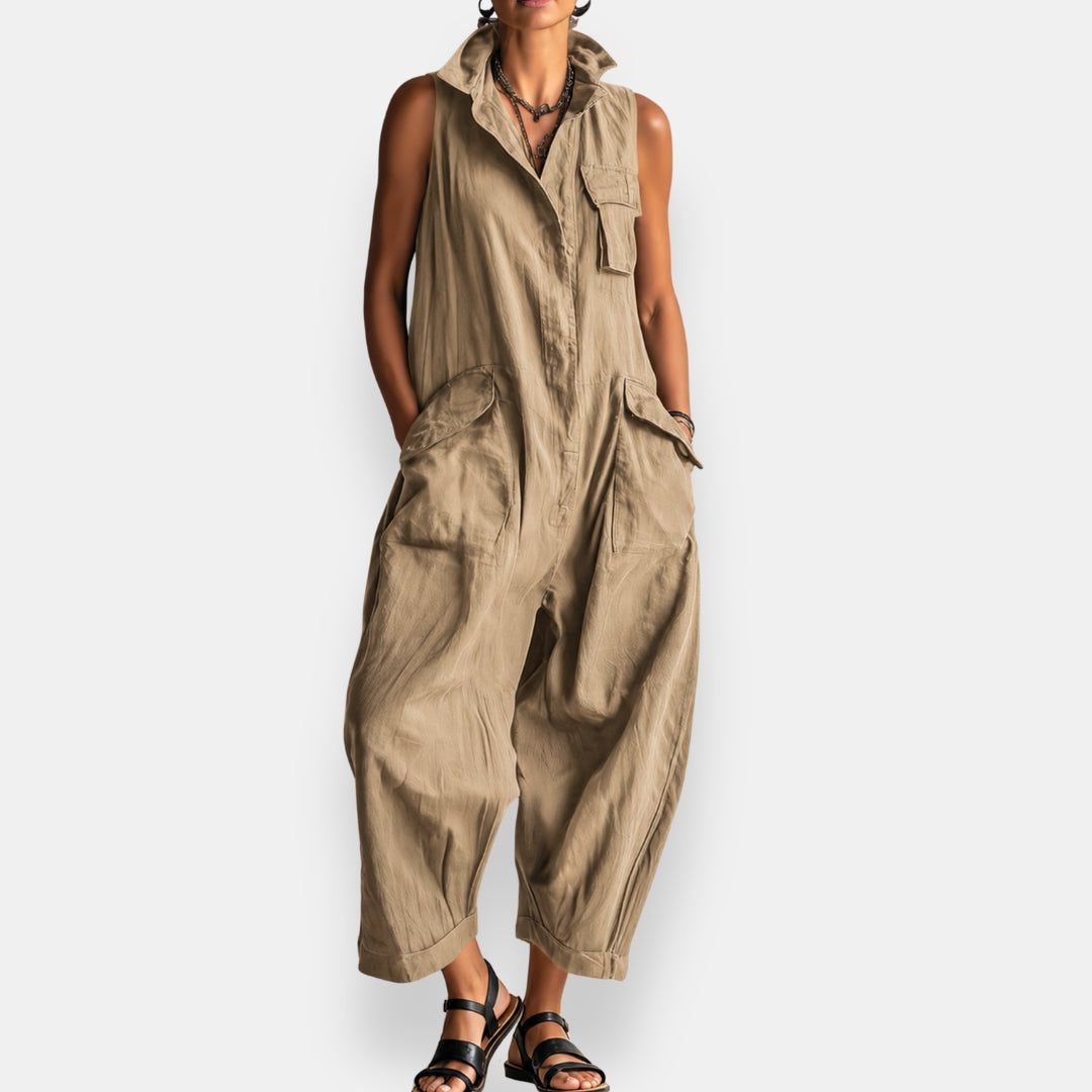 Olivia™ | Sleeveless Jumpsuit