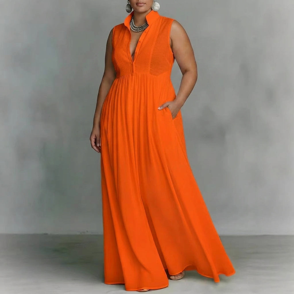 Amélie French Dress: Elegant Ribbon-Tie Charm