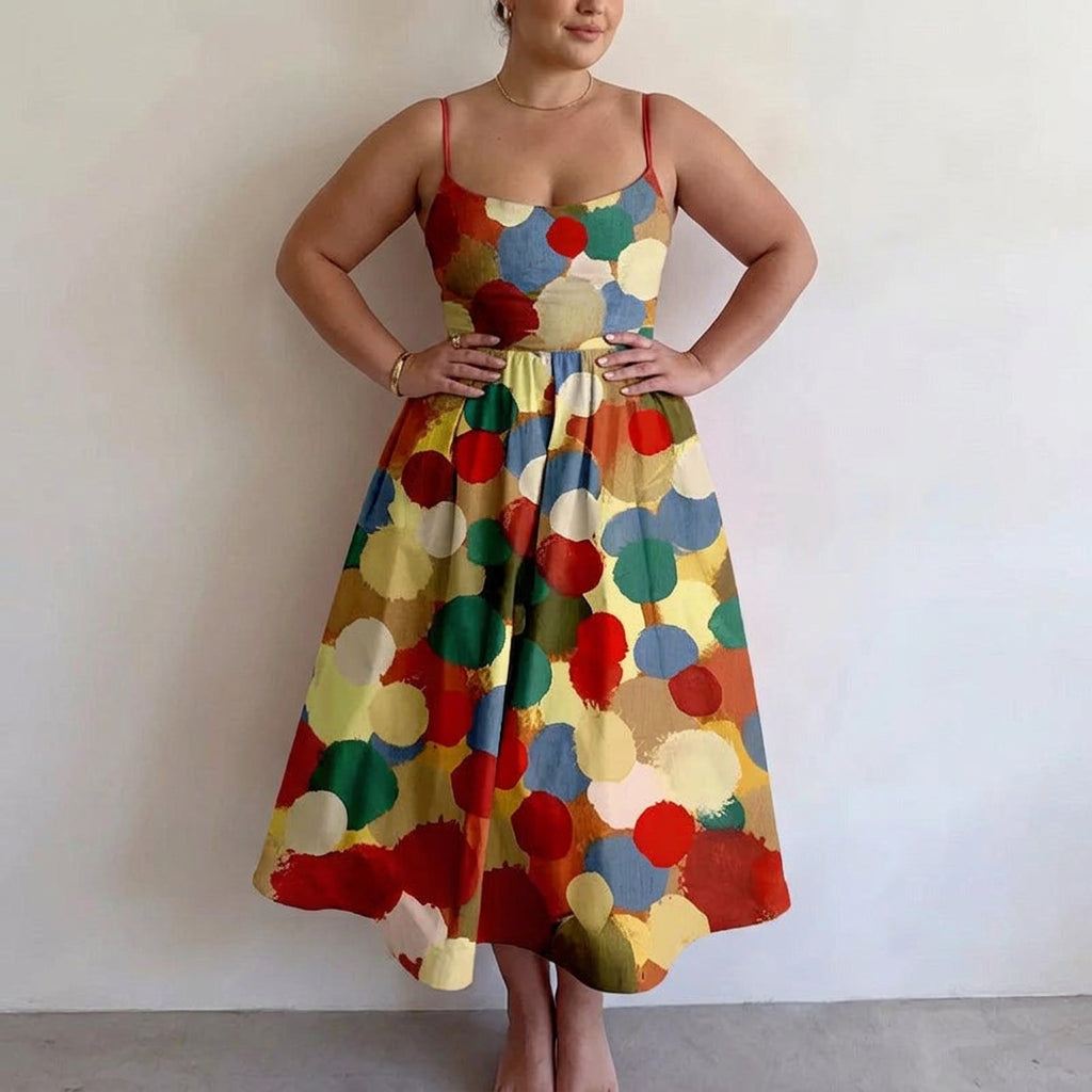 Averleigha | Painted Joy Midi Dress