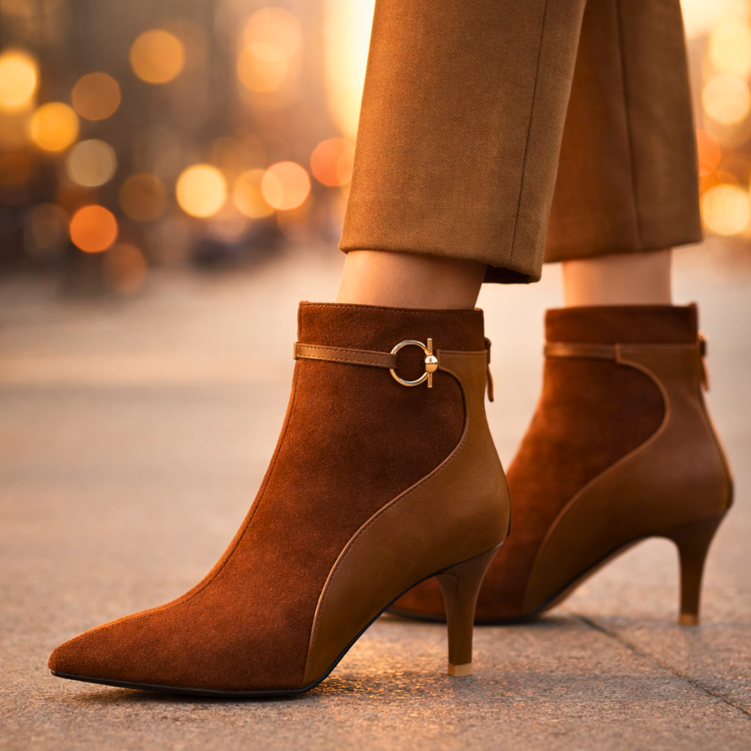 Seraphina | Two-Tone Vintage Boots
