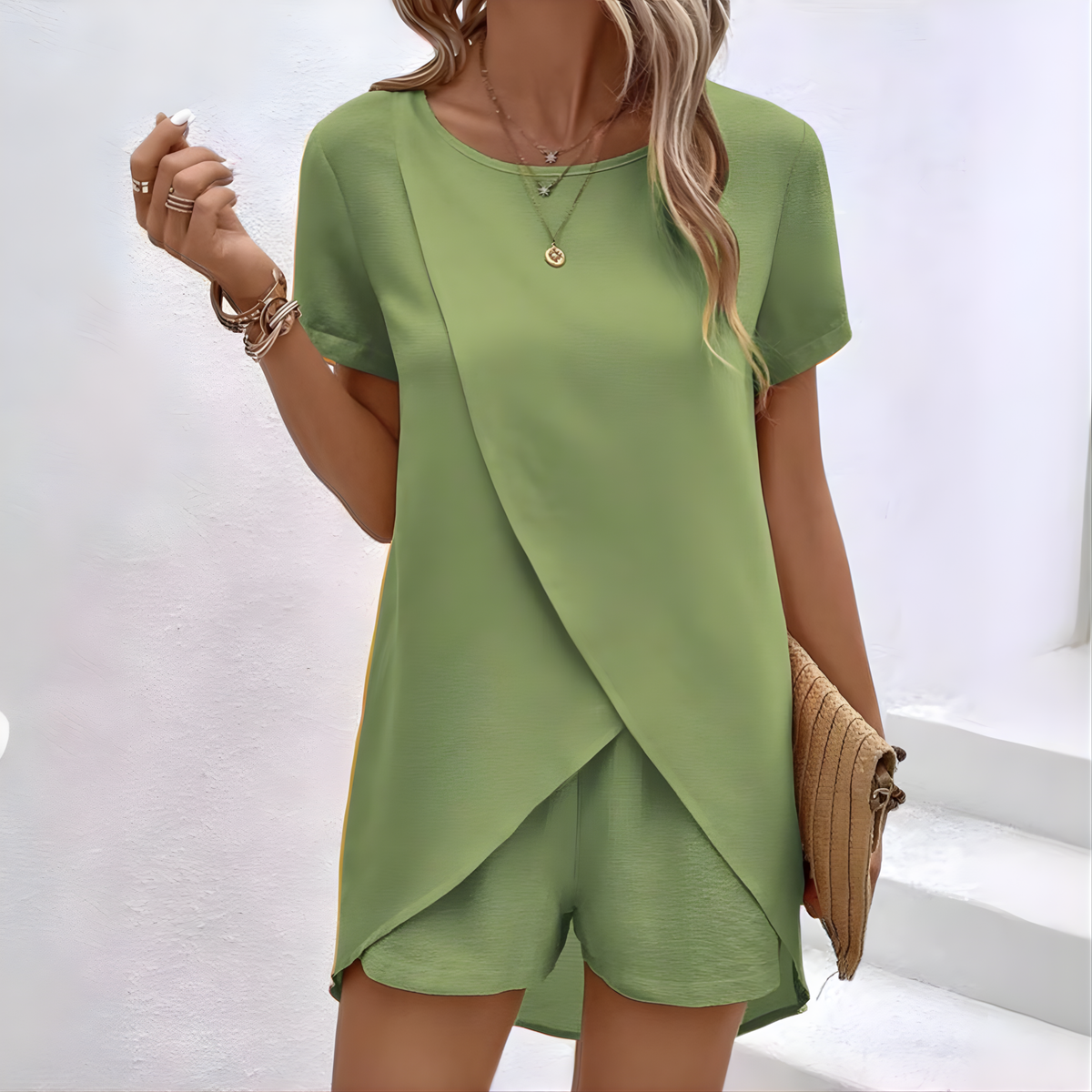 Rebecca™ | Elegant Summer Co-ord Lounge Set – product image 7