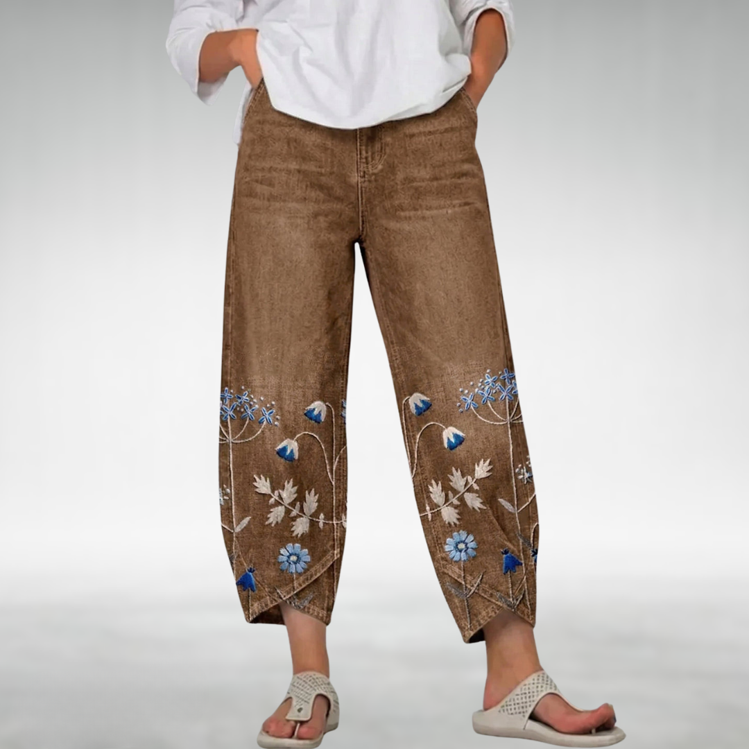Everlee™ | Floral Pattern Comfort Pants – product image 7