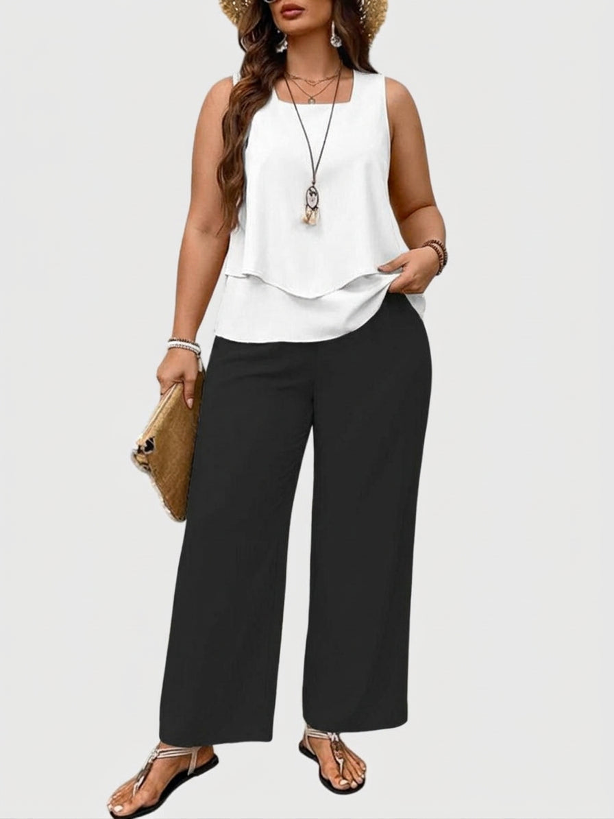 Brenda | Elegant 2-Piece Summer Set