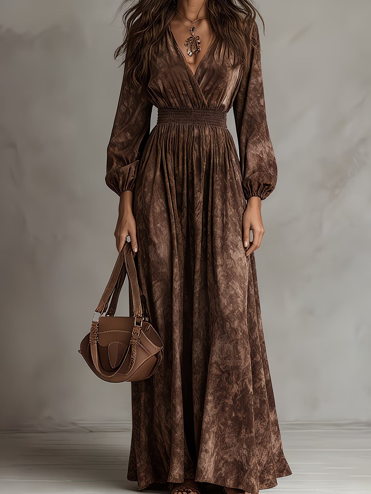 Charlotte | Flared Long-Sleeve Dress