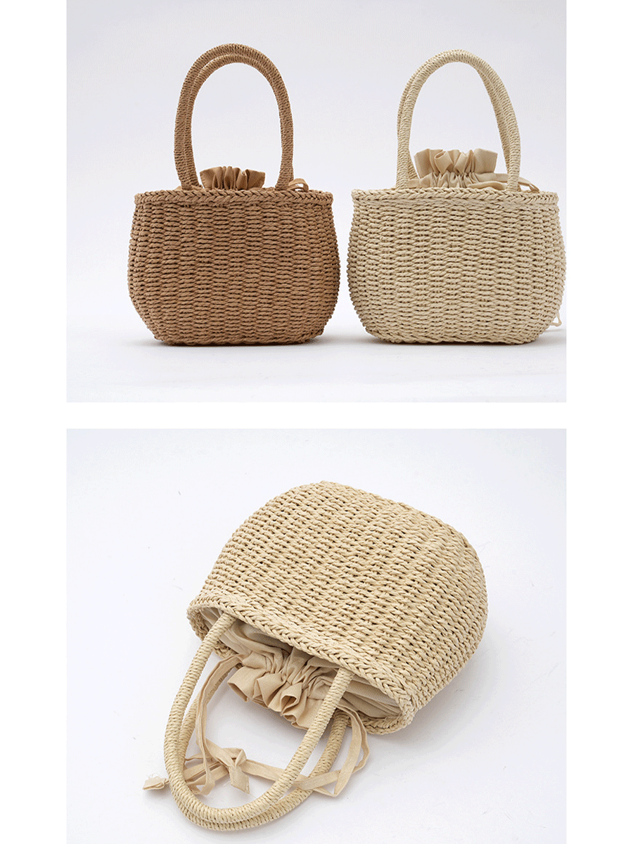 Camille | Casual Woven Handbag