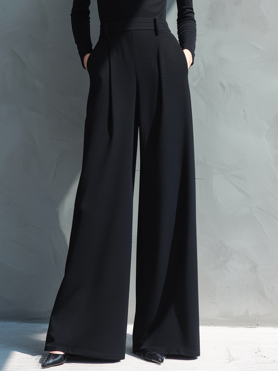 Nora | Turtleneck Wide-Leg Jumpsuit