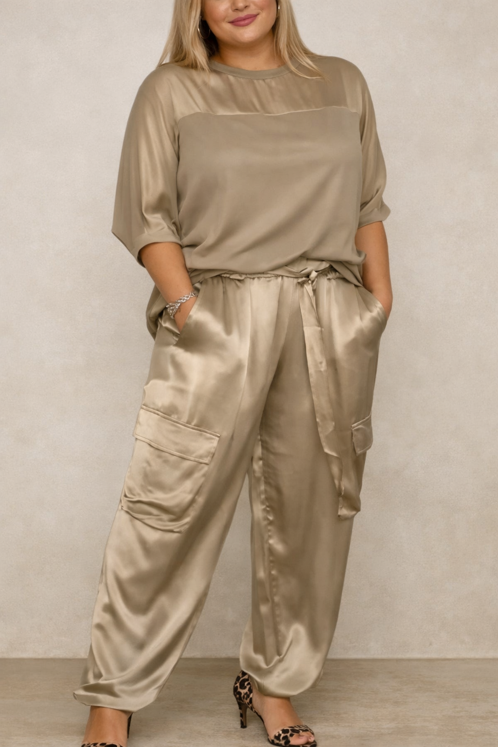Finley - Silky Soft Cargo Lounge Set