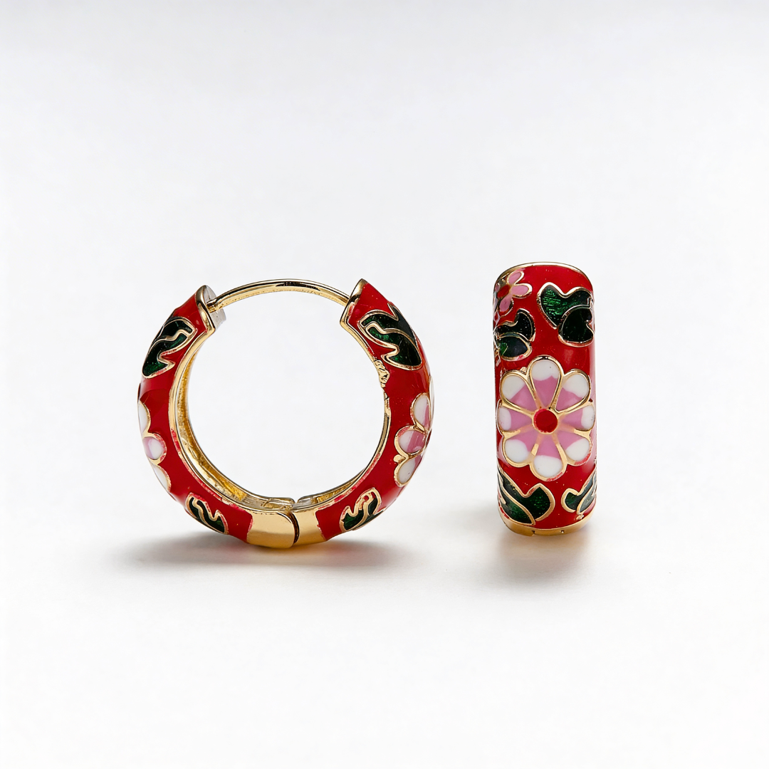 Aria Floral Earrings