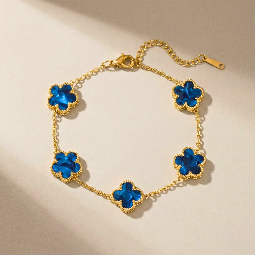 Aurora | Clover Charm Bracelet