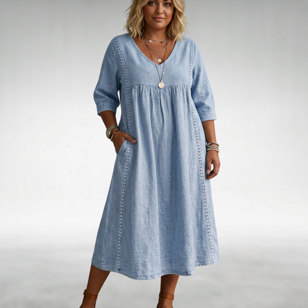 Valerie Comfort Midi Dress