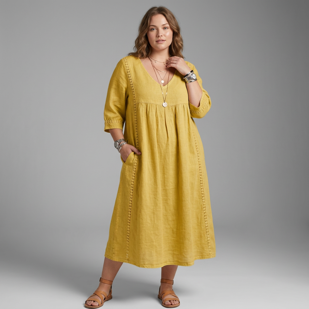Valerie Comfort Midi Dress