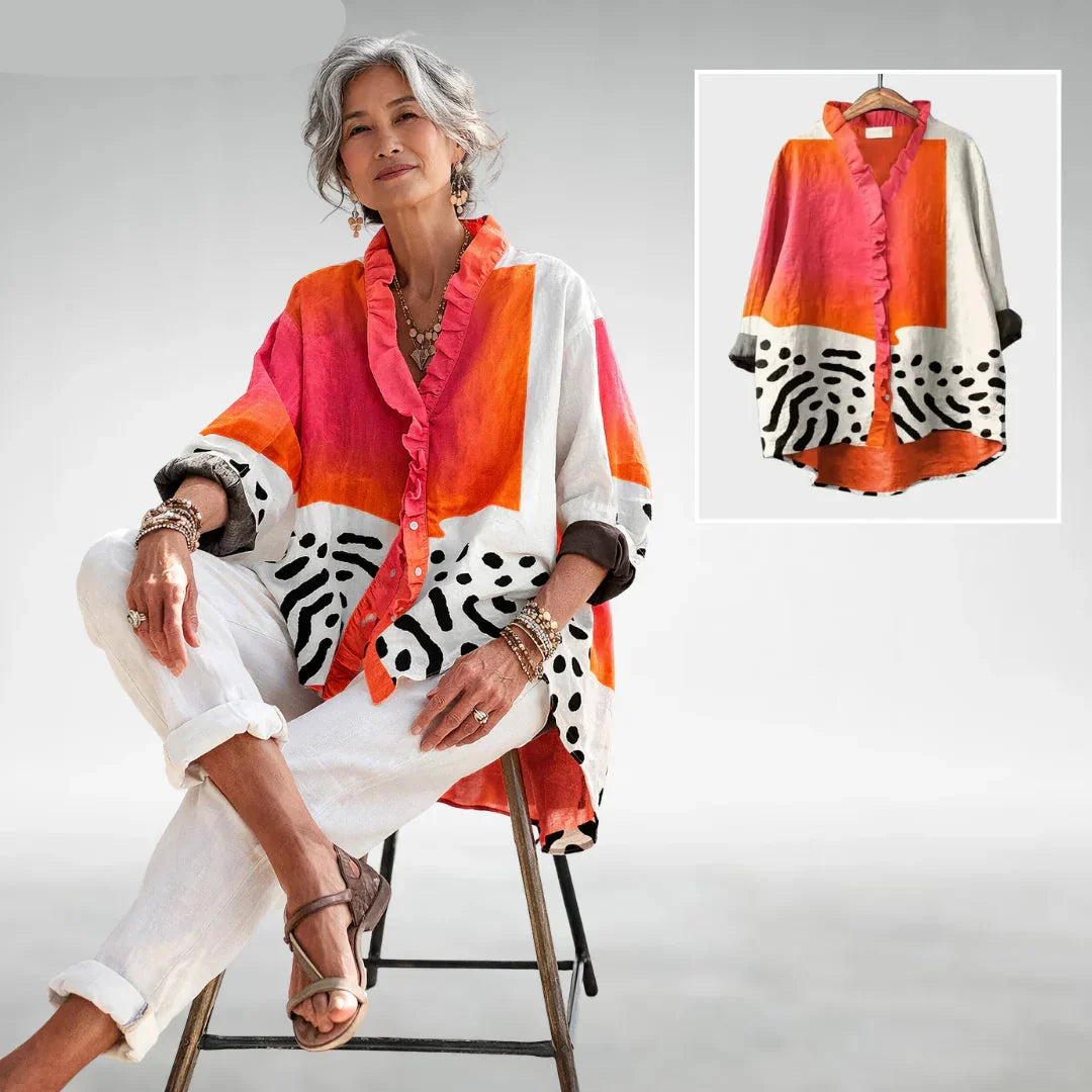 Ruby™ | Relaxed Print Blouse – product image 2