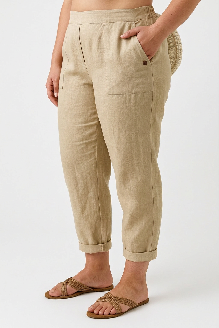 Wanda | Stylish Pants With Side Pockets