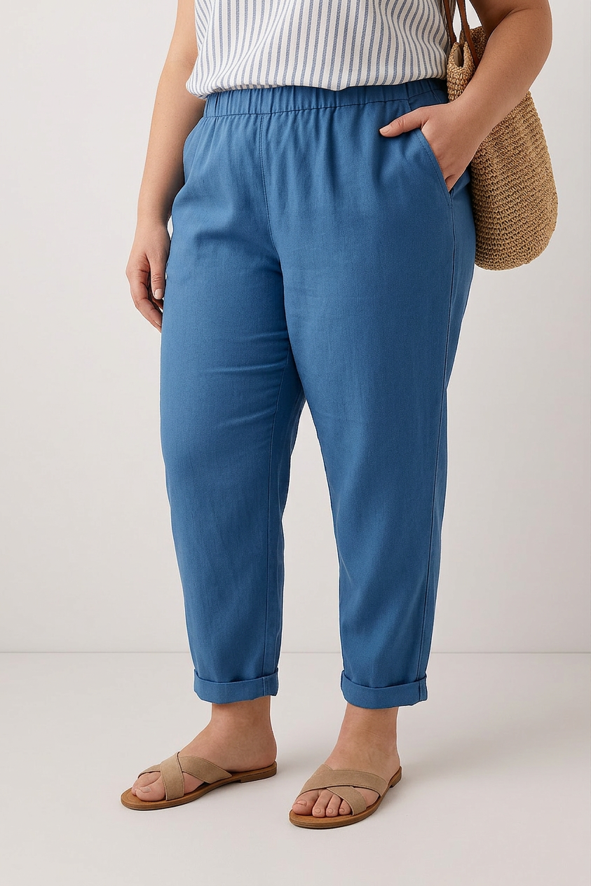 Wanda | Stylish Pants With Side Pockets