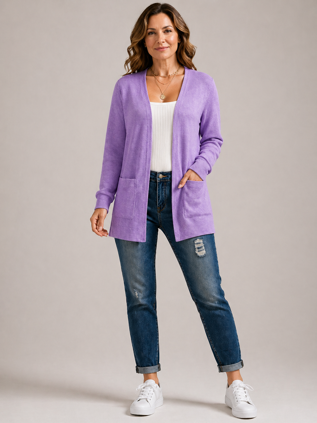 Harper | Classic Lightweight Cardigan