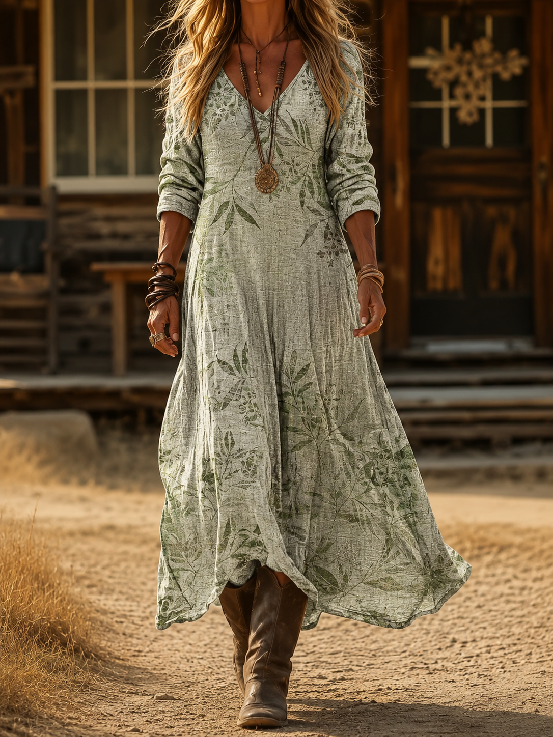 Camelot | Bohemian Autumn Dress