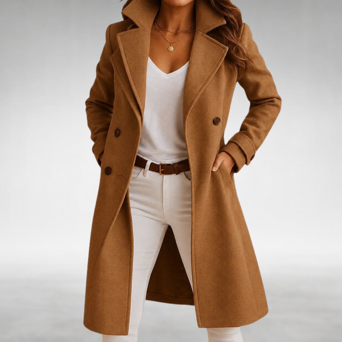 Elise™ | Long Winter Coat – product image 3