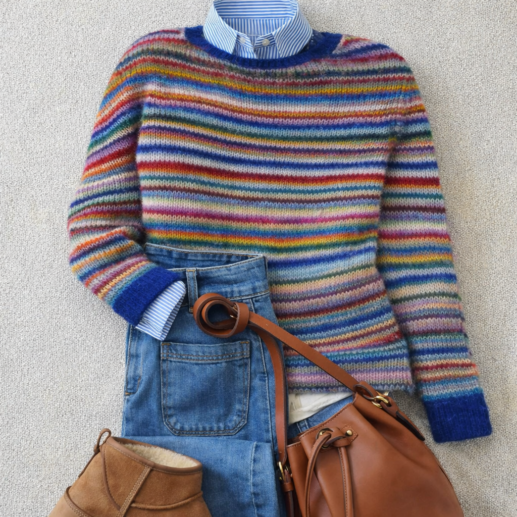 Megan™| Heritage Nordic Knit Sweater