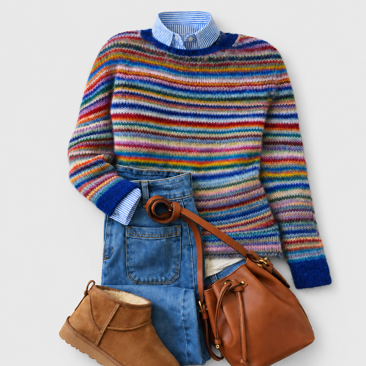 Megan™| Heritage Nordic Knit Sweater