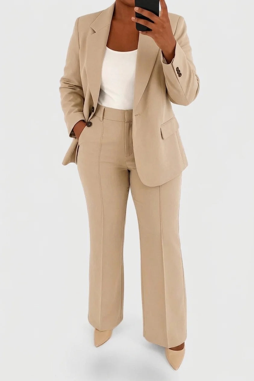 Palynette | Elegant Two-Piece Suit Set