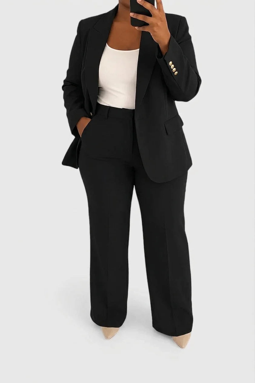 Palynette | Elegant Two-Piece Suit Set