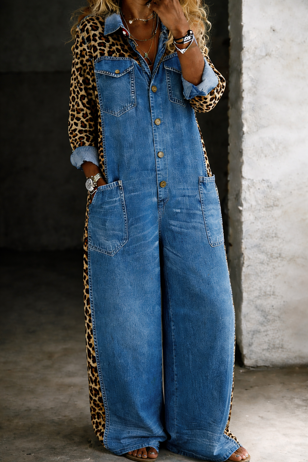 Heidi™ | One Piece Shirt Jumpsuit – product image 4