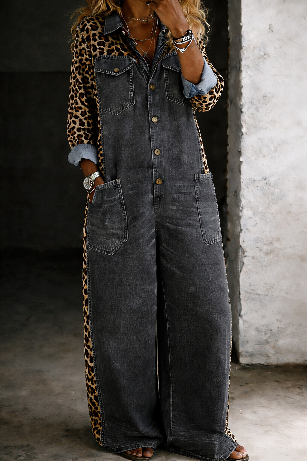 Heidi™ | One Piece Shirt Jumpsuit – product image 5