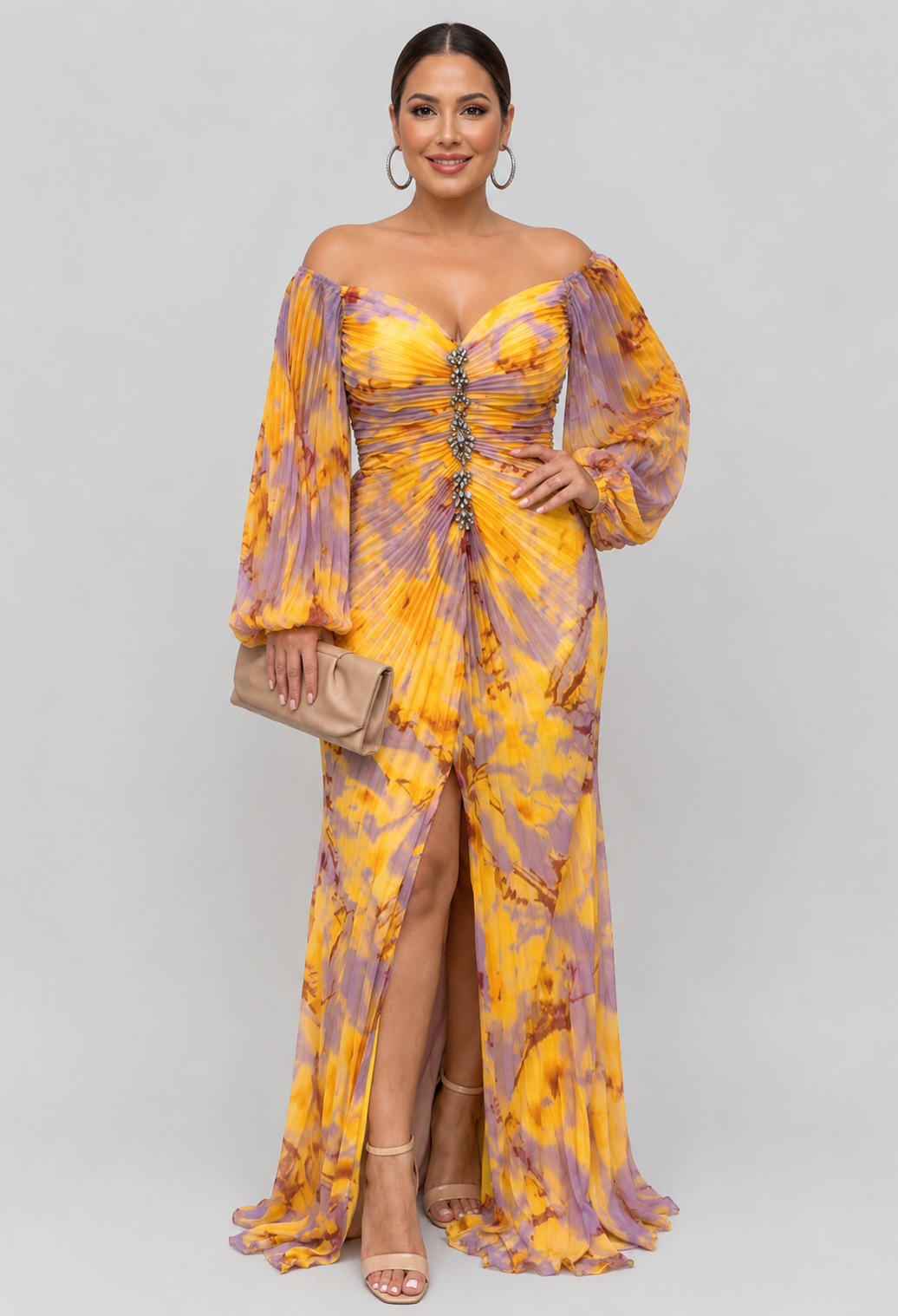 Kristine | Elegant Dress with V-Neck